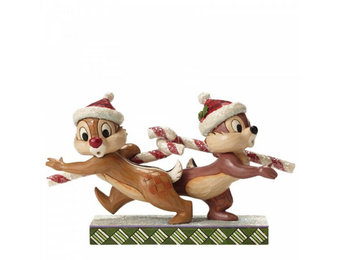 Figurine: Chip and Dale - Candy Cane Caper
