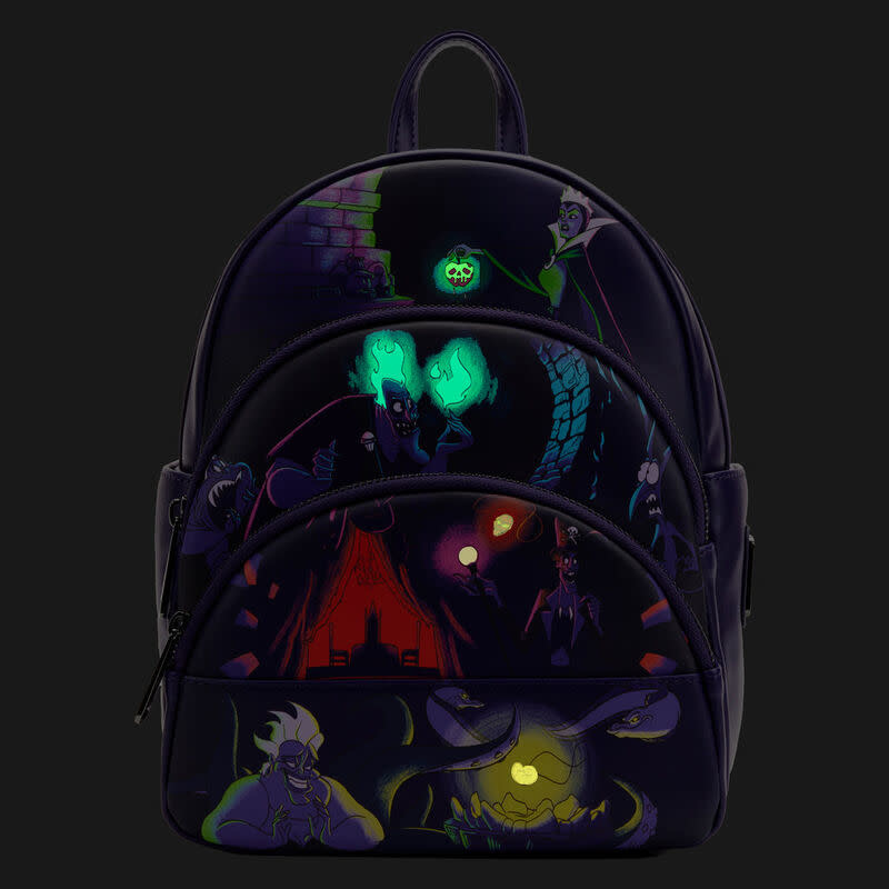 Backpack: Disney Villians - Glow in the Dark