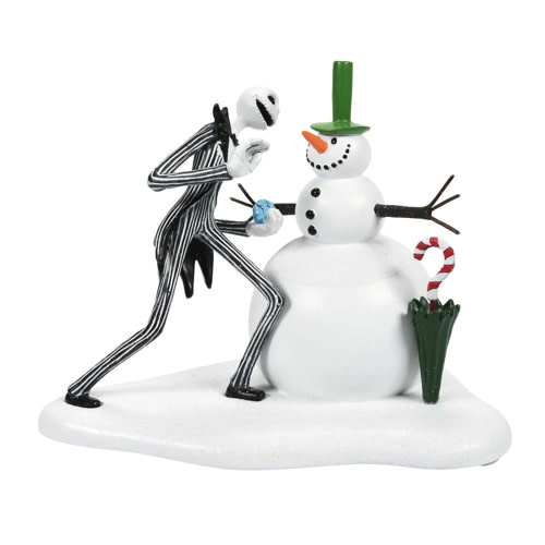 Figurine: Jack Skellington - Sees His First Snowman