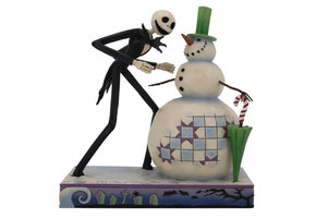 Figurine: Jack Skellington - ontdekt de sneeuwpop