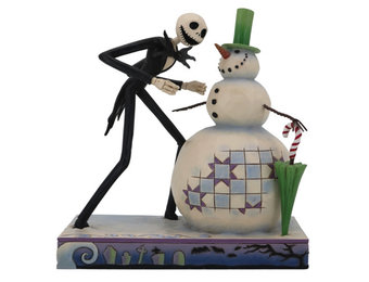 Figurine: Jack Skellington - ontdekt de sneeuwpop