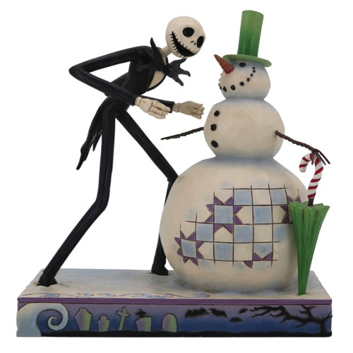 Figurine: Jack Skellington - ontdekt de sneeuwpop