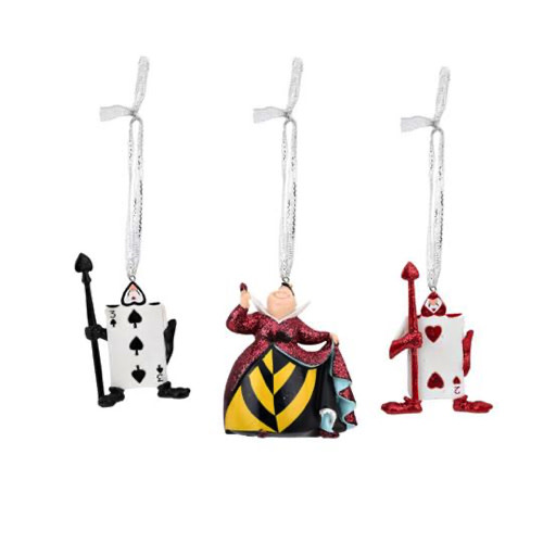 3 Hanging Ornaments 3D: Alice In Wonderland