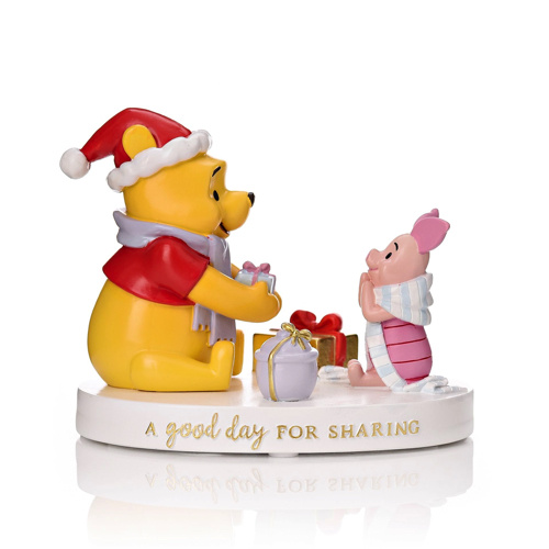 Figurine: Winnie the Pooh & Piglet - A Good Day for Sharing