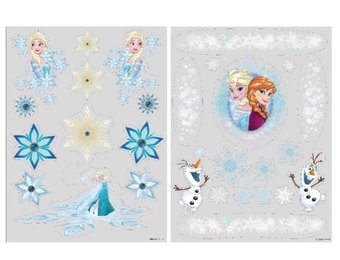 Raam sticker: Frozen