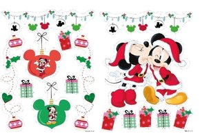 Raam sticker: Mickey & Minnie Mouse