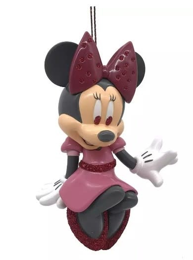 Hanging Ornament 3D: Minnie Mouse - Glitter Party