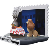 PVC Diorama: Lady And The Tramp - Disney 100th Anniversary