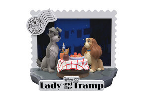 PVC Diorama: Lady And The Tramp - Disney 100th Anniversary