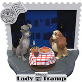 PVC Diorama: Lady And The Tramp - Disney 100th Anniversary