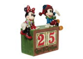 Figurine: Mickey & Minnie Mouse - The Christmas Countdown