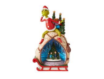 Figurine: Grinch - Lighted Rotator