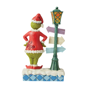Figurine: The Grinch - Street Sign