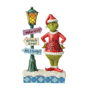 Figurine: The Grinch - Street Sign