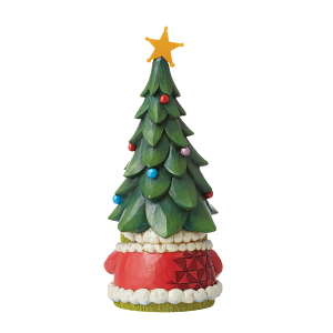 Gnome Figurine: Grinch - Christmas Tree Hat