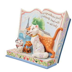 Figurine Storybook: Aristocats - Long Ago in Paris