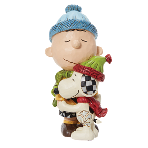 Figurine: Peanuts - Hugging Charlie Brown