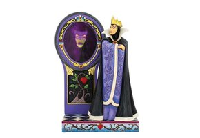 Figurine: Evil Queen & Mirror - Who's the Fairest One of All