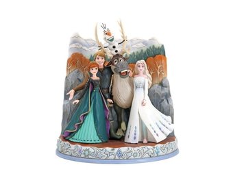 Figurine: Frozen Carved By Heart - Connected Through Love