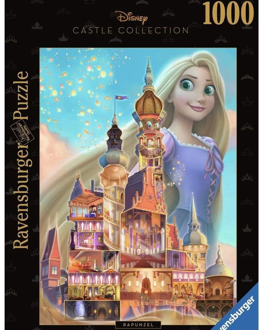 Ravensburger Puzzel 1000 stukjes: Disney Castles - Rapunzel - Magical Gifts