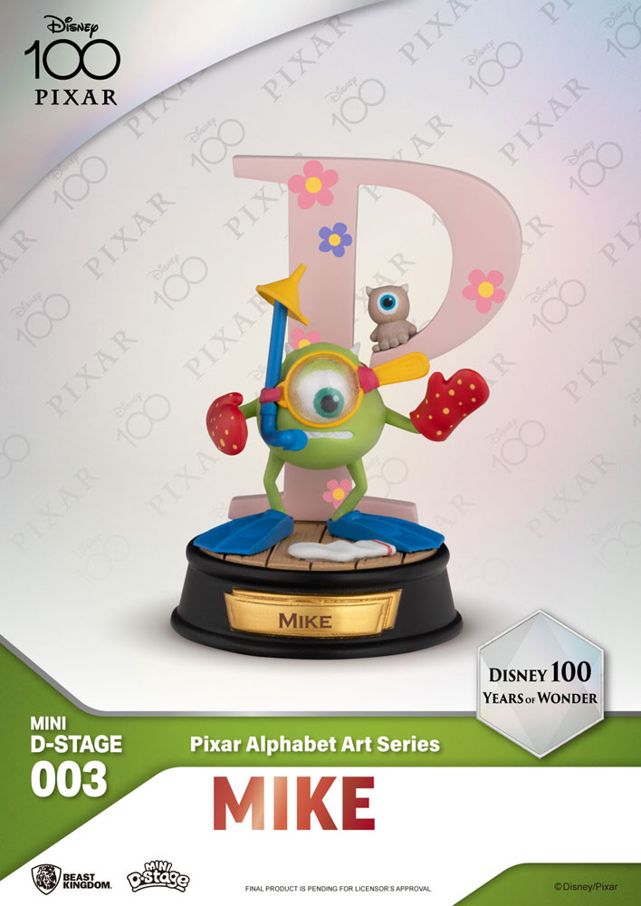Figurine set: Pixar Alphabet - 100 Years of Wonder
