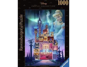 Ravensburger Puzzel 1000 stukjes: Cinderella - Disney Castles