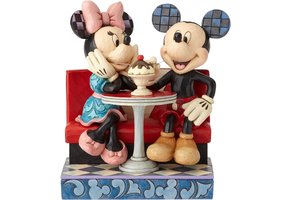 Figurine: Mickey & Minnie Mouse - Love Comes In Many Flavours