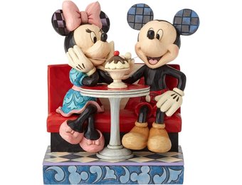 Figurine: Mickey & Minnie Mouse - Love Comes In Many Flavours