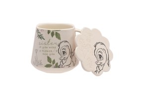 Mok & Onderzetter: Flower- Sister