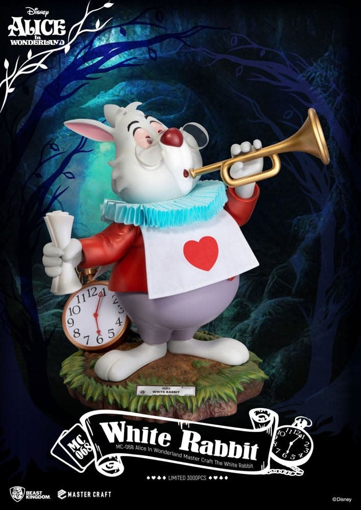 Master Craft Statue: The White Rabbit - Alice In Wonderland