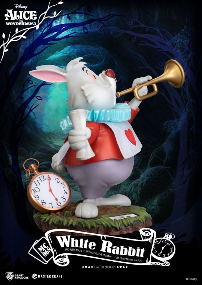 Master Craft Statue: The White Rabbit - Alice In Wonderland