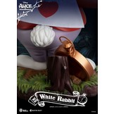 Alice nel Paese delle Meraviglie Master Craft Statue The White Rabbit 36 cm  - MyComics