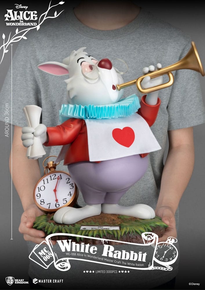 Master Craft Statue: The White Rabbit - Alice In Wonderland