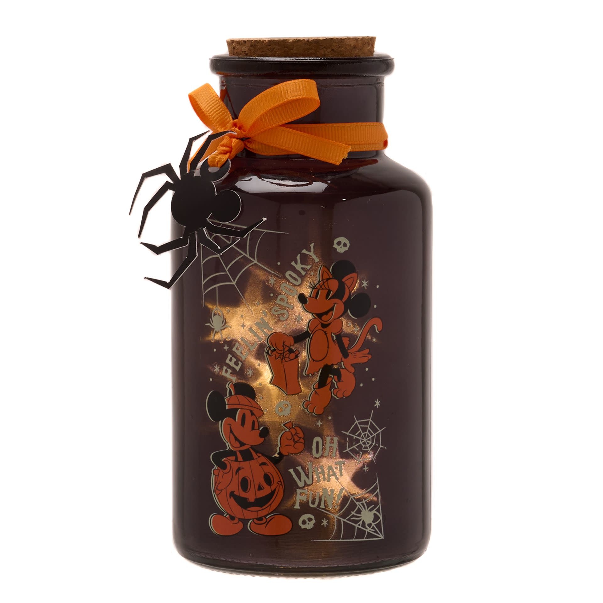 Light up Jar Mickey & Minnie Mouse Halloween Magical Gifts