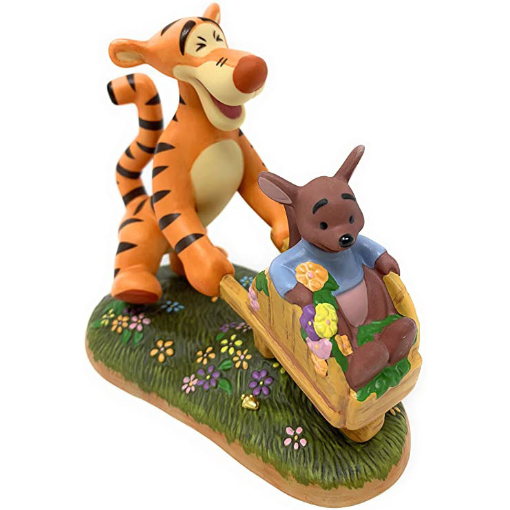 Figurine: Tigger - Springtime is the best time to lend a helping hand