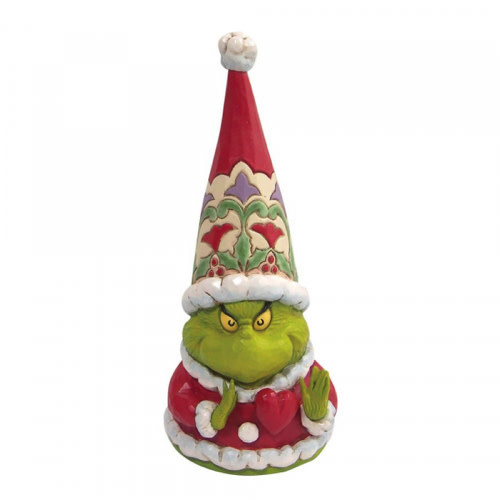 Gnome Figurine: Grinch - With Heart