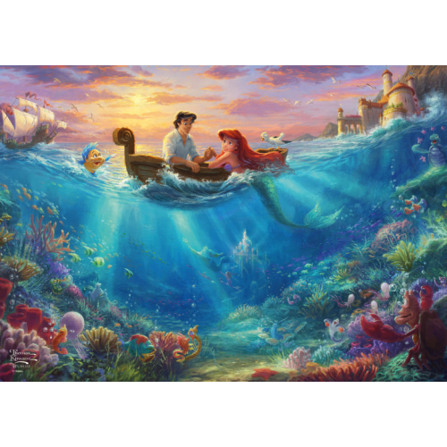 Schmidt Puzzle 500 stukjes: The Little Mermaid