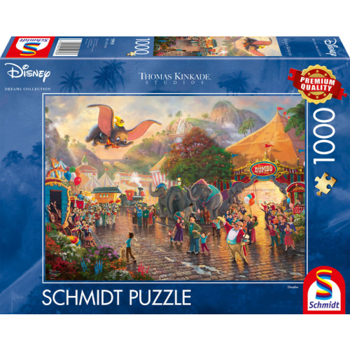 Schmidt Puzzle 1000 stukjes: Dumbo