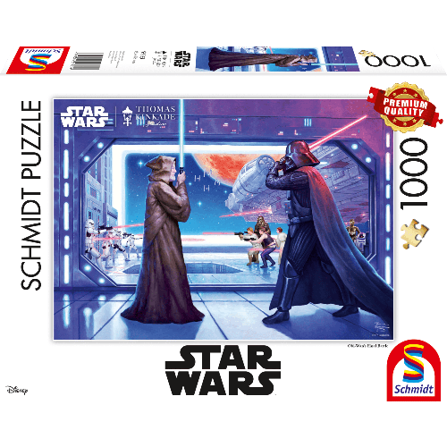 Schmidt Puzzle 1000 stukjes: Obi Wan's laatste gevecht