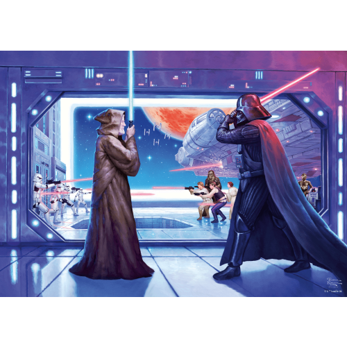 Schmidt Puzzle 1000 stukjes: Obi Wan's laatste gevecht