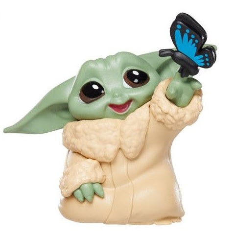 Figurine: Grogu - Butterfly Encounter