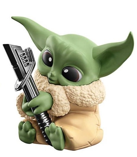 Figurine: Grogu - Darksaber Discovery