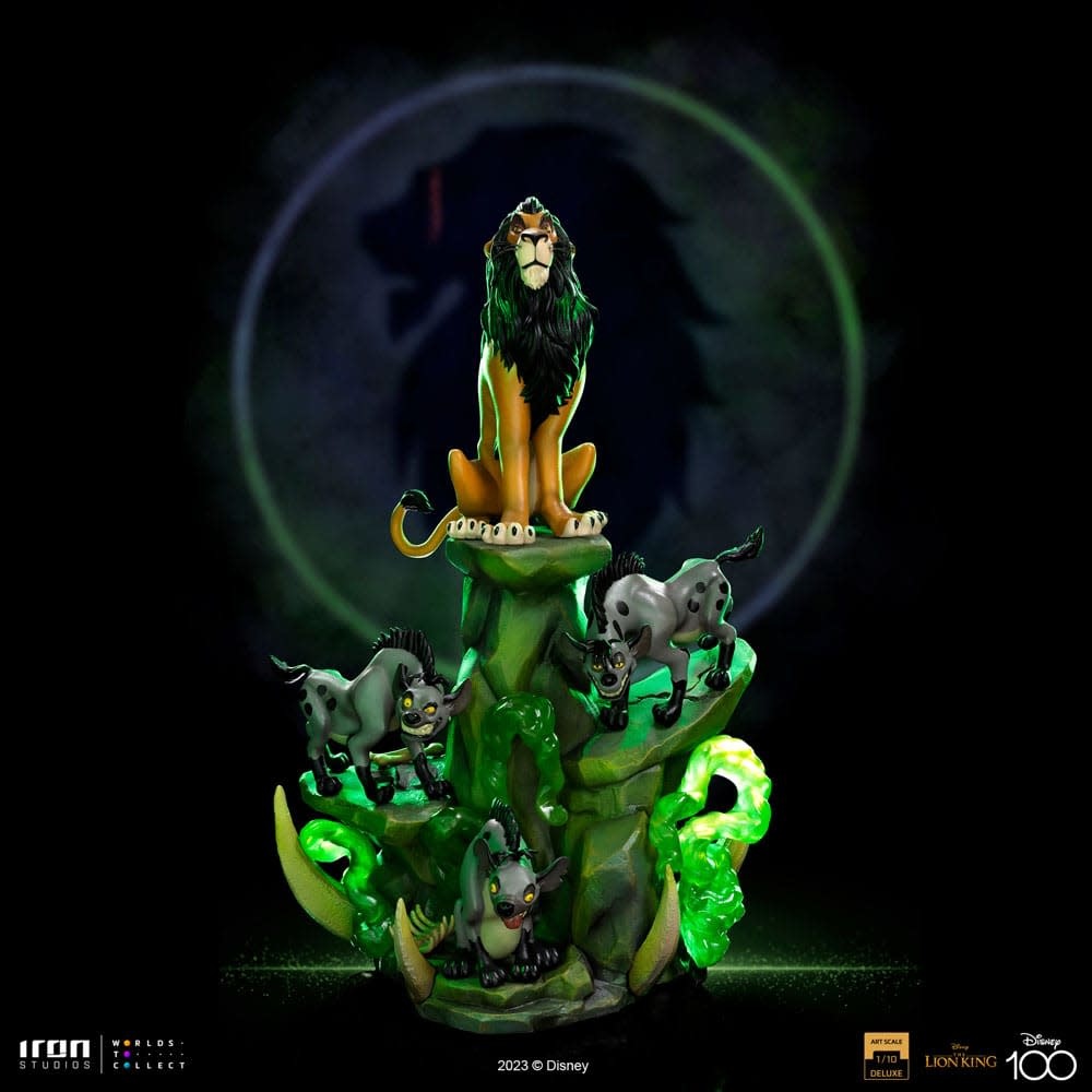 Figurine: Scar Deluxe - The Lion King