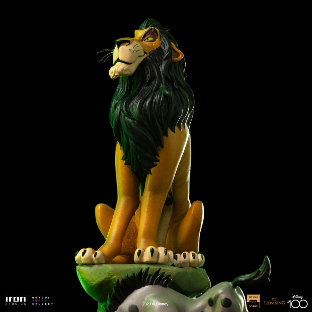 Figurine: Scar Deluxe - The Lion King