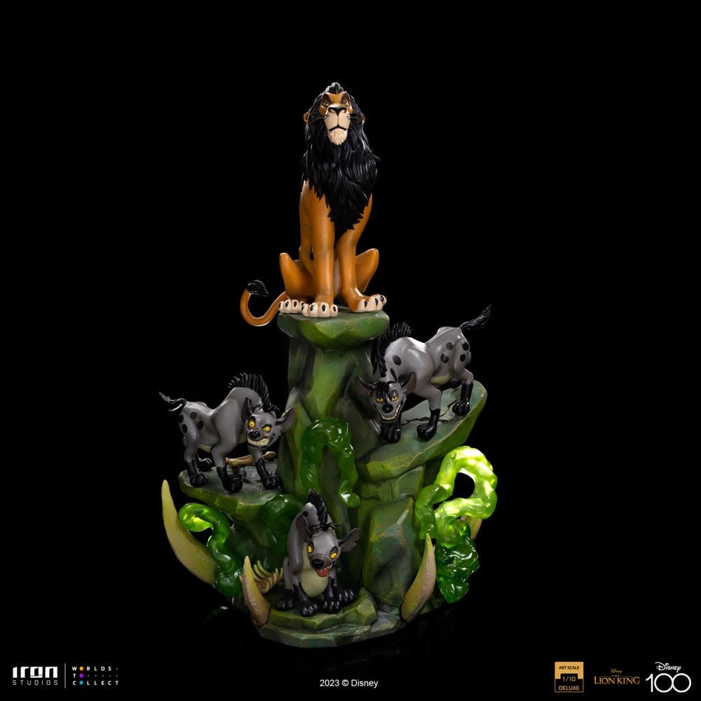 Figurine: Scar Deluxe - The Lion King