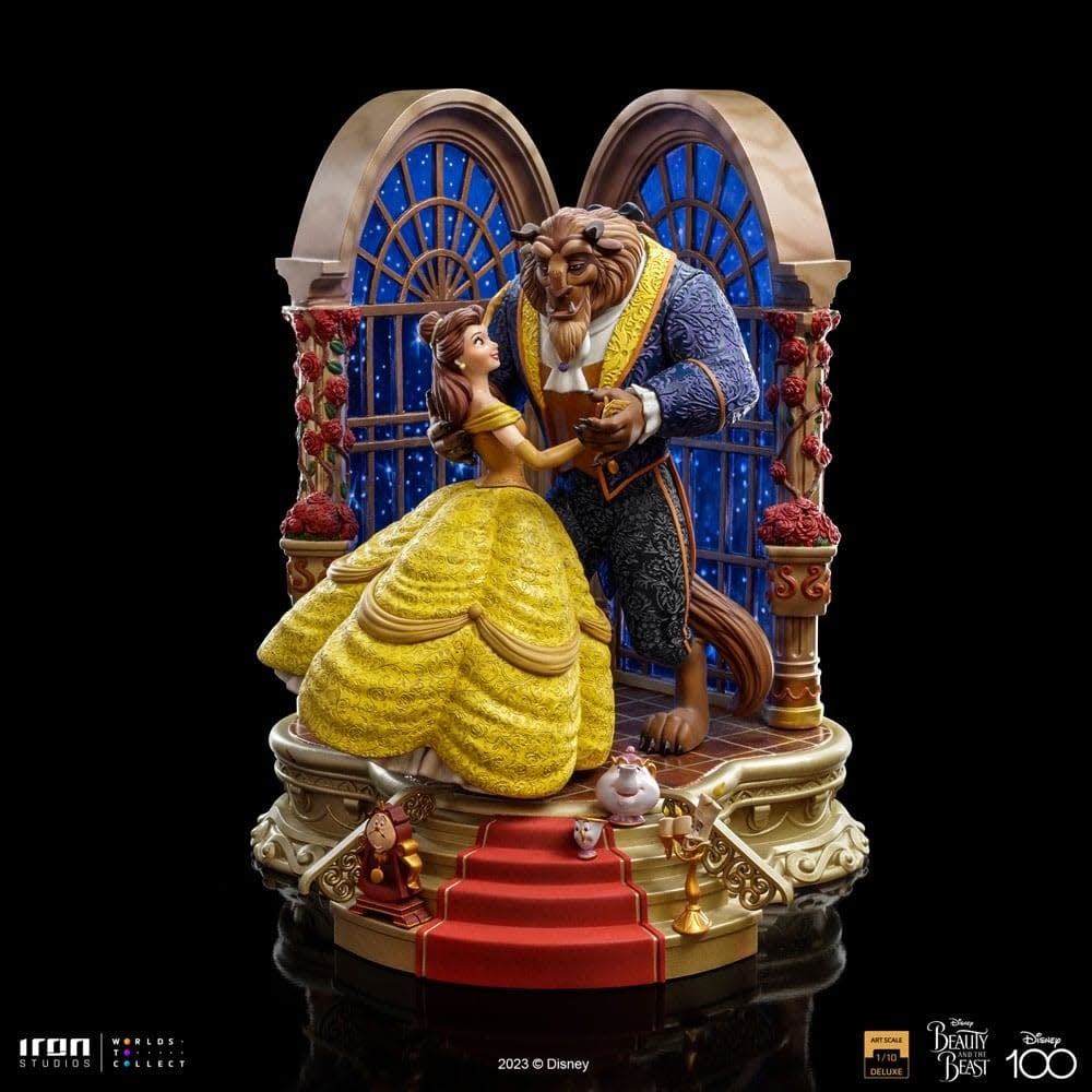 Figurine: Beauty and The Beast - Art Scale Statue (Deluxe edition)