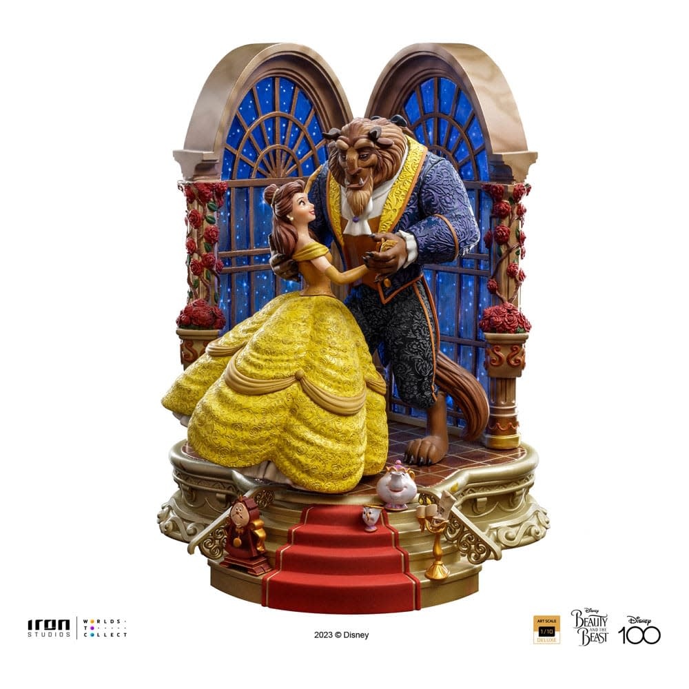 Figurine: Beauty and The Beast - Art Scale Statue (Deluxe edition)