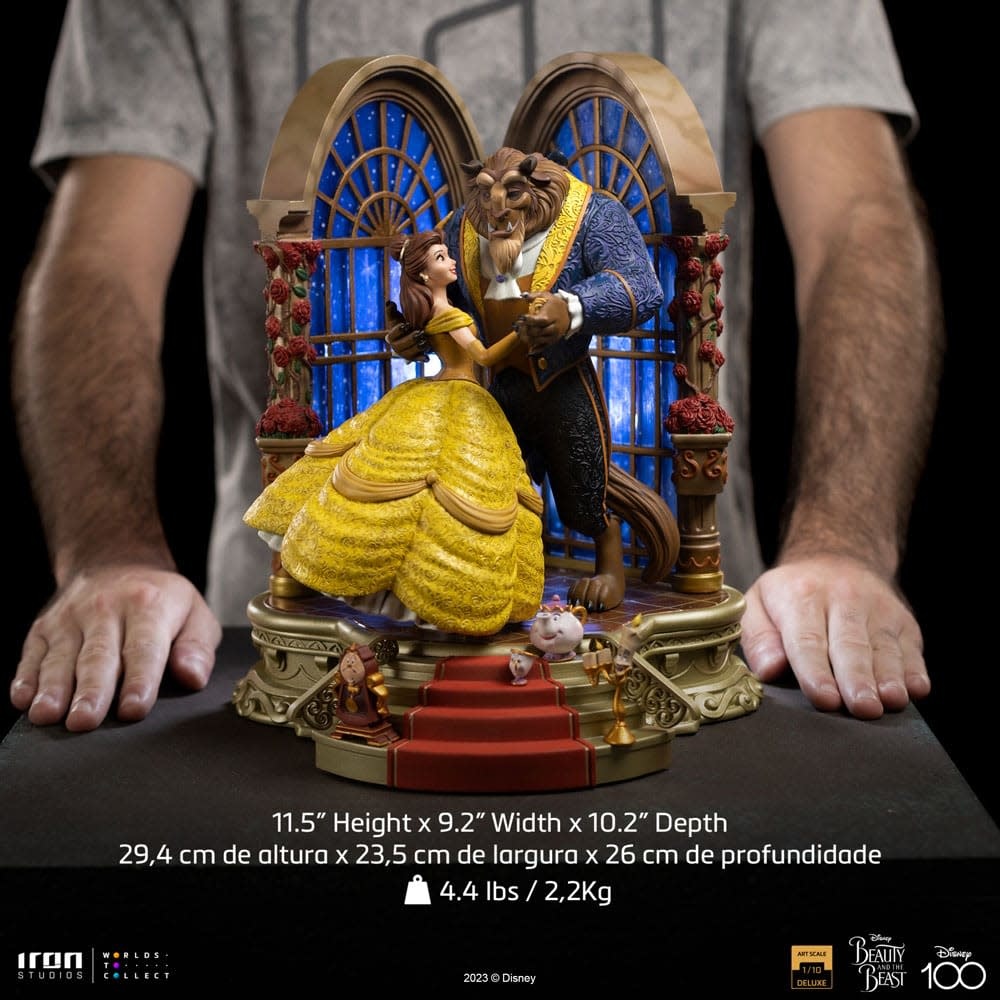 Figurine: Beauty and The Beast - Art Scale Statue (Deluxe edition)