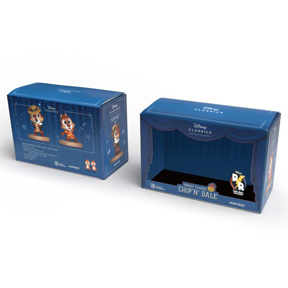 Mini Egg Attack Figurines: Chip & Dale