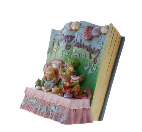 Figurine Storybook: Alice in Wonderland - Happy Unbirthday
